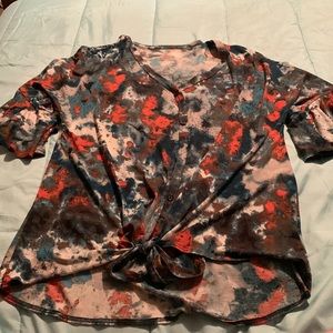 Multiple color blouse